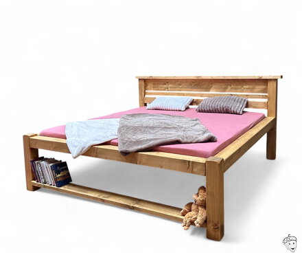 Masivní postel Libra