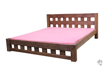 Masivní  postel SADIRA 