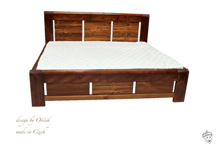Masivní postel Amy barva  dub